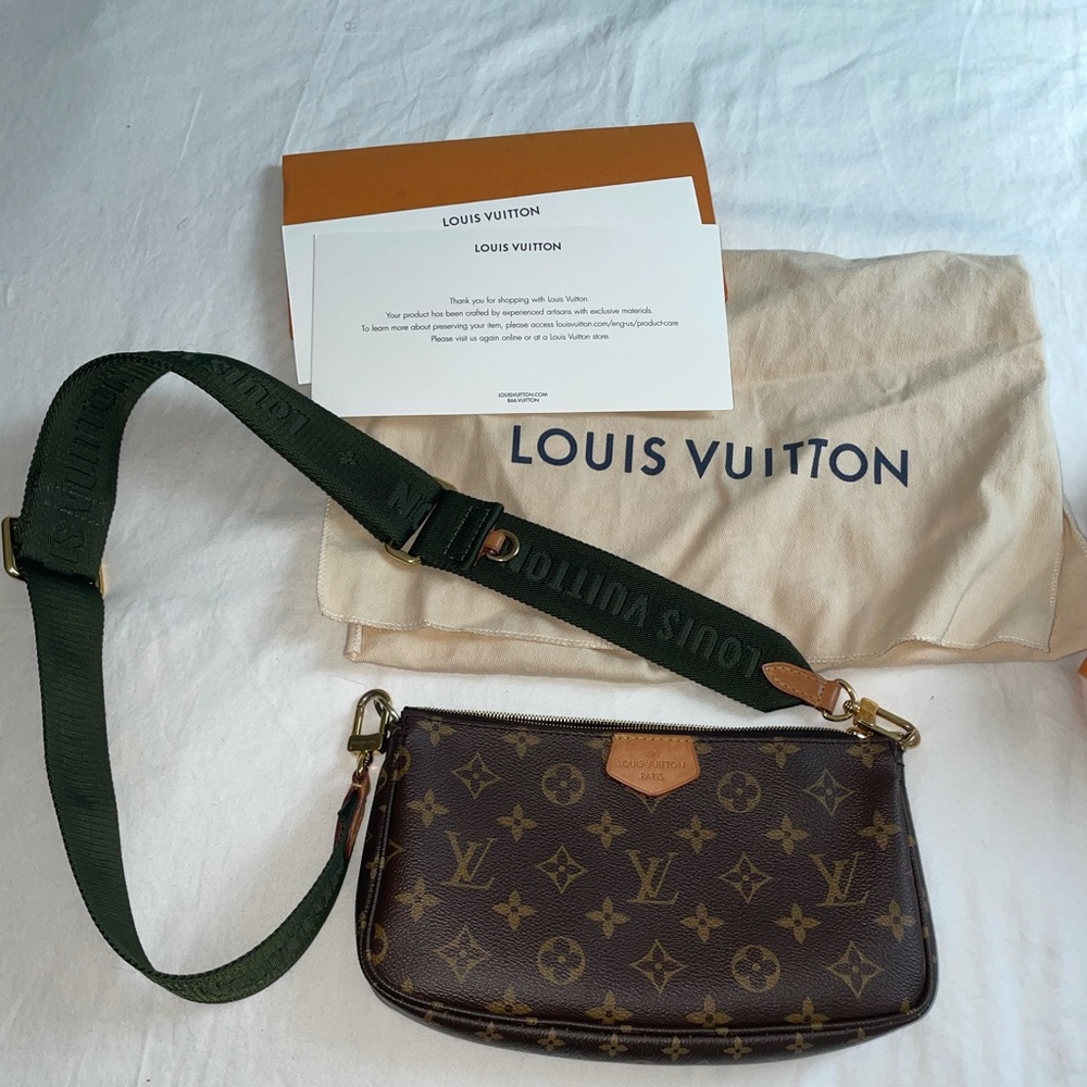 Louis Vuitton Multi Pochette-Monogram Khaki